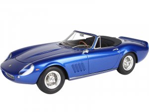 1967 Ferrari 275 GTS 4 NART S N 10453 Blue Metallic (Owned by Steve McQueen) with DISPLAY CASE