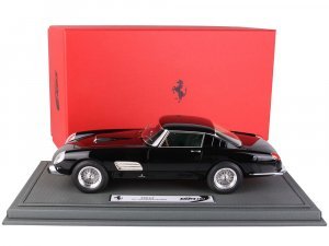 1957 Ferrari 250 GT Black with Green Interior Prince Bernhard of Holland with DISPLAY CASE