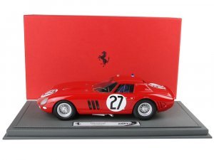 Ferrari 250 GTO #27 Fernand Tavano - Bob Grossman 24 Hours of Le Mans (1964) with DISPLAY CASE