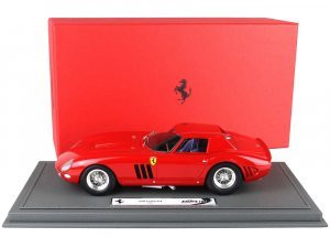 1964 Ferrari 250 GTO Red (Street Version) with DISPLAY CASE