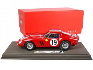 Ferrari 250 GTO S/N 3705GT #19 Jean Guichet - Pierre Noblet 2nd Place 24H of Le Mans (1962) with DISPLAY CASE