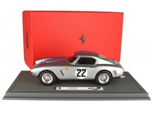 Ferrari 250 SWB #22 Elde - Pierre Noblet 24 Hours of Le Mans (1960) with DISPLAY CASE