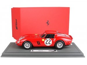 Ferrari 250 GTO #22 Leon Dernier - Jean Blaton Rosso Corsa Red 3rd Place 24 Hours of Le Mans (1962)