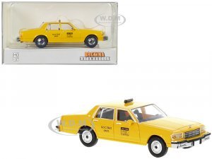 1987 Chevrolet Caprice Taxi Yellow New York City Taxi  (HO) Scale