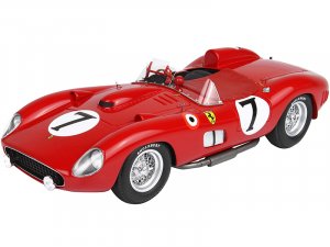 Ferrari 315S/335S #7 Mike Hawthorn - Luigi Musso 24 Hours of Le Mans (1957) with DISPLAY CASE