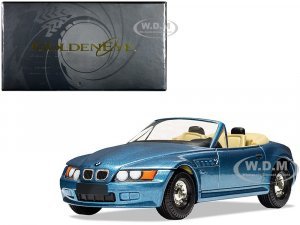BMW Z3 Roadster Blue Metallic James Bond 007 GoldenEye (1995) Movie