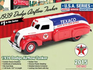 1939 Dodge Airflow Tanker Texaco (2015) Series #1