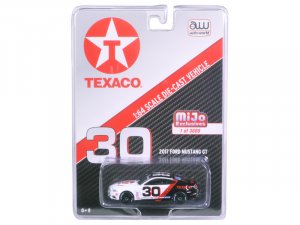 2017 Ford Mustang GT Texaco Racing #30 Black and White