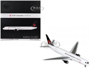 Boeing 767-300F Commercial Aircraft Air Canada Cargo (C-GXHM) White with Black Tail Gemini 200 Series