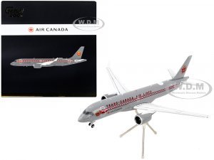 Airbus A220-300 Commercial Aircraft Trans-Canada Air Lines - Air Canada Gray with Red Stripes Gemini 200 Series