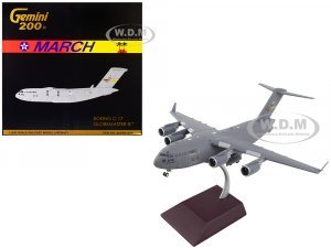 Boeing C-17 Globemaster III Transport Aircraft March Air Force Base United States Air Force Gemini 200 Series 1/200