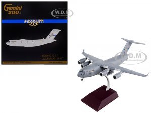 Boeing C-17 Globemaster III Transport Aircraft Mississippi Air National Guard United States Air Force Gemini 200 Series 1/200