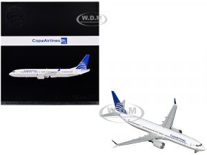 Boeing 737 MAX 9 Commercial Aircraft Copa Airlines (HP-9907CMP) White with Blue Tail Gemini 200 Series