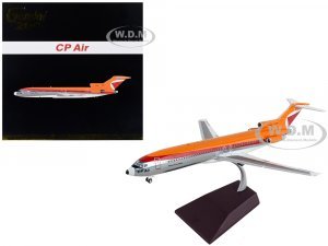 Boeing 727-200 Commercial Aircraft CP Air Orange and Silver with Red Stripes Gemini 200 Series