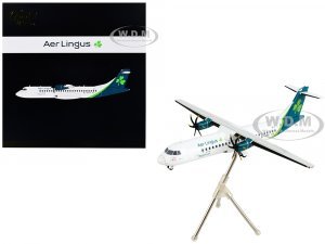 ATR 72-600 Commercial Aircraft Aer Lingus White with Teal Tail Gemini 200 Series