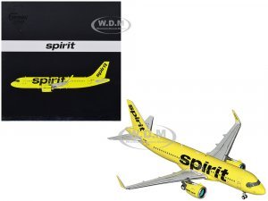 Airbus A320neo Commercial Aircraft Spirit Airlines Yellow Gemini 200 Series