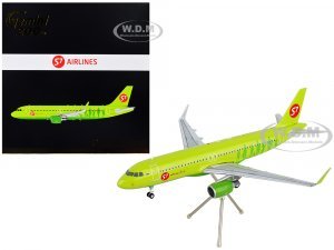 Airbus A320 Commercial Aircraft S7 Airlines Lime Green Gemini 200 Series