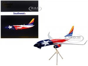 Boeing 737-700 Commercial Aircraft Southwest Airlines - Lone Star One Texas Flag Livery Gemini 200 Series
