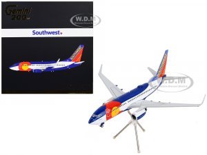 Boeing 737-700 Commercial Aircraft Southwest Airlines - Colorado One White and Blue Gemini 200 Series