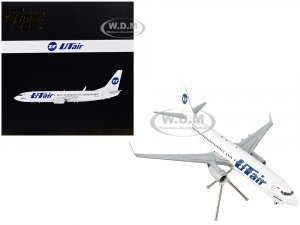 Boeing 737-800 Commercial Aircraft UTair White Gemini 200 Series