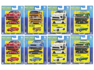 Collectors Superfast 2023 Assortment U 70 Years Special Edition Set of 8 pieces