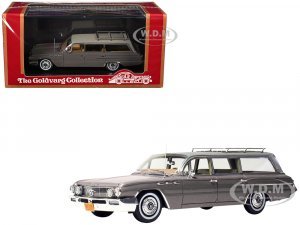 1962 Buick Invicta Station Wagon Fawn Mist Gray with Beige Top
