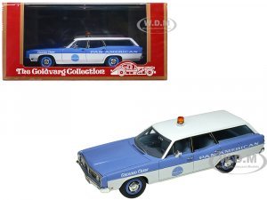 1970 Ford Galaxie Station Wagon Blue and White with Blue Interior Pan-American Airlines Ground Crew