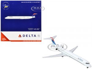 McDonnell Douglas MD-88 Commercial Aircraft Delta Air Lines (N941DL) White with Red and Blue Tail