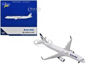 Airbus A321 Commercial Aircraft Iran Air White