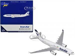 Airbus A330-200 Commercial Aircraft Iran Air White