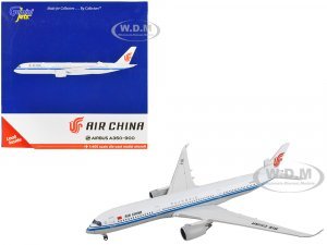 Airbus A350-900 Commercial Aircraft Air China White with Blue Stripes