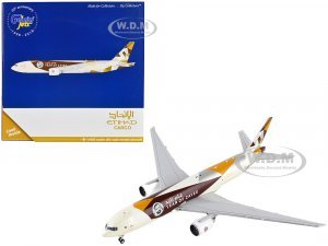 Boeing 777F Commercial Aircraft Etihad Cargo - Year of Zayed White with Graphics