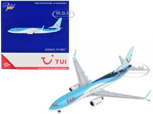 Boeing 737-800 Commercial Aircraft TUI Airways Blue and White