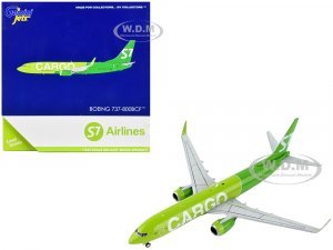 Boeing 737-800BCF Commercial Aircraft S7 Airlines Cargo Green