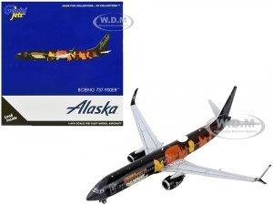 Boeing 737-900ER Commercial Aircraft Alaska Airlines - Our Commitment Livery Black with Graphics