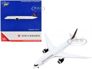 Boeing 787-9 Commercial Aircraft Air Canada White with Black Tail