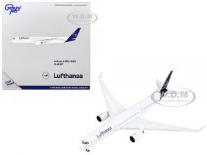 Airbus A350-900 Commercial Aircraft Lufthansa - D-AIXP White with Dark Blue Tail