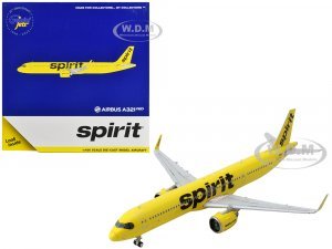 Airbus A321neo Commercial Aircraft Spirit Airlines Yellow