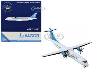 ATR 72-500 Commercial Aircraft VASCO (Vietnam Air Services Company) (VN-B221) White with Blue Tail