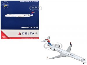 Bombardier CRJ900 Commercial Aircraft Delta Connection - SkyWest Airlines (N806SK) White with Blue and Red Tail