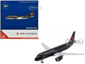 Airbus A320 Commercial Aircraft Air Canada (C-FNVV) Black