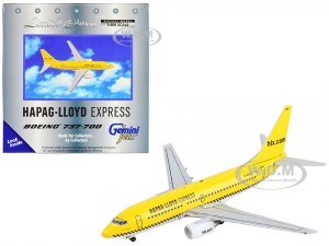 Boeing 737-700 Commercial Aircraft Hapag-Lloyd Yellow