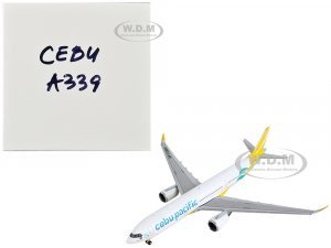 Airbus A330-900 Commercial Aircraft Cebu Pacific Yellow and White