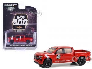 2023 Chevrolet Silverado 1500 Pickup Truck 107th Running of the Indianapolis 500 Official Truck Red Hobby Exclusive Series