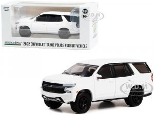 2022 Chevrolet Tahoe Police Pursuit Vehicle (PPV) White Hot Pursuit Hobby Exclusive Series