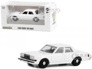 1980-1989 Dodge Diplomat Police Unmarked White Hot Pursuit Hobby Exclusive Series