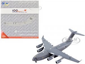 Boeing C-17 Globemaster III Transport Aircraft Royal Australian Air Force - 100 Years Cententary Gray Gemini Macs Series 1/400