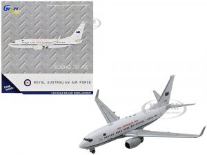 Boeing 737-700 Aircraft Royal Australian Air Force (A36-002) White with Blue Stripes Gemini Macs Series 1/400