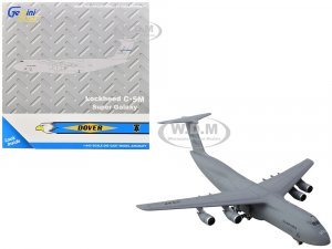 Lockheed C-5M Super Galaxy Transport Aircraft Dover Air Force Base United States Air Force (84-0061) Gray Gemini Macs Series 1/400