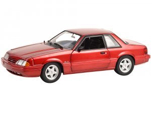 1993 Ford Mustang 5.0 LX Electric Red with Black Interior